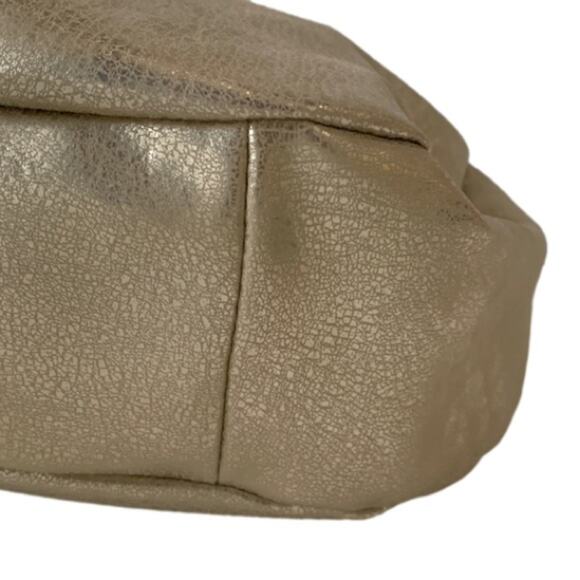 INC International Concepts Bag Purse KJ Gold Hobo Crescent Medium Handbag Bag - Picture 8 of 13